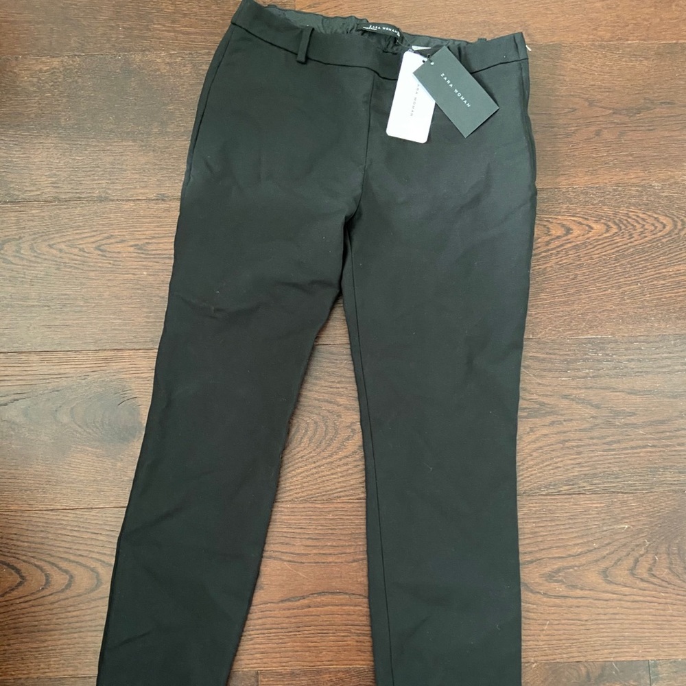 Zara Black Slim Dress Pants